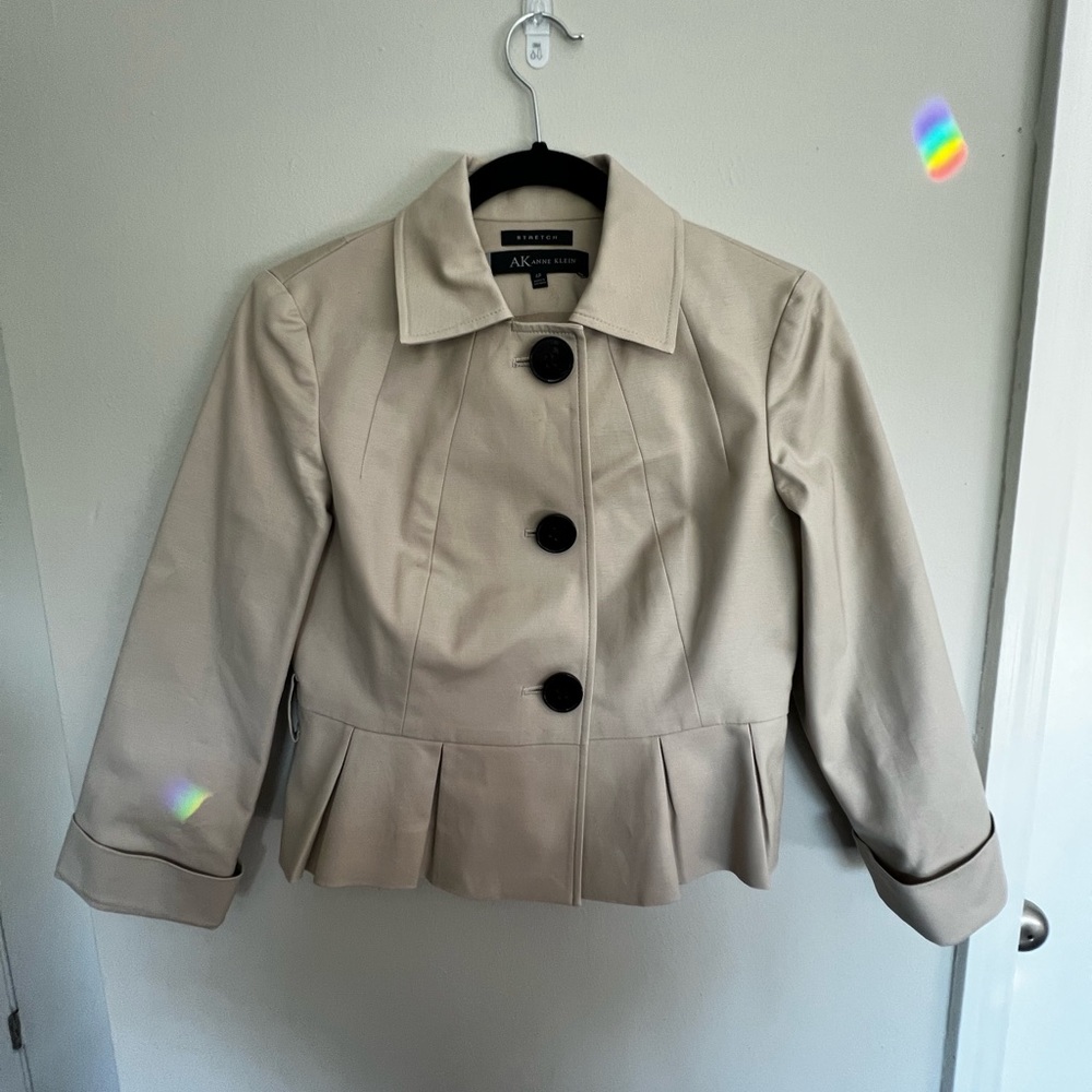Anne Klein Cropped Jacket